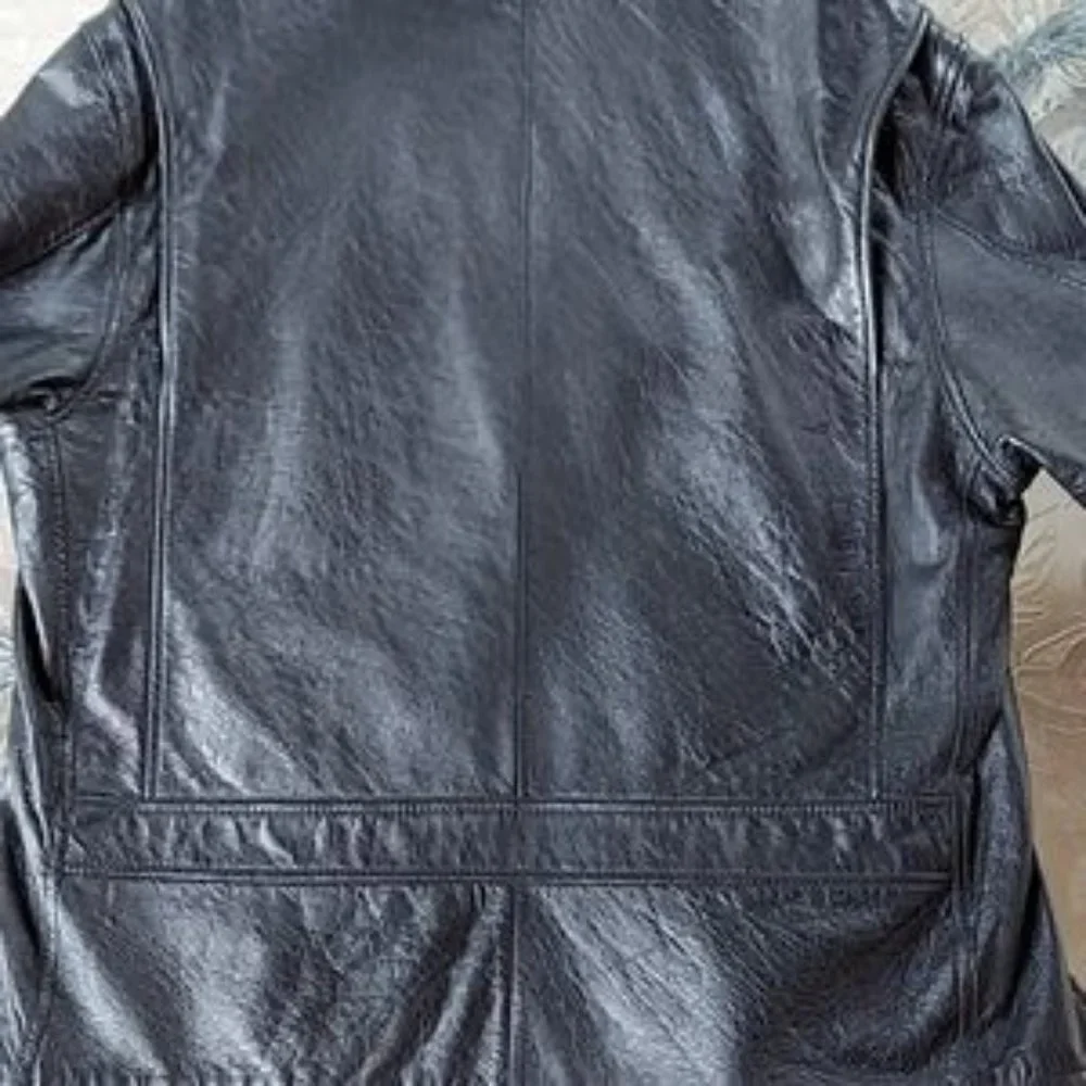 Wilson's leather M Julian jacket. - Picture 4 of 10
